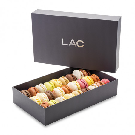 Coffret macarons 27 pièces