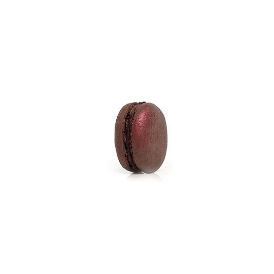 Macaron chocolat framboise