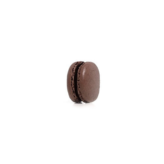 Caribbean chocolate macaron