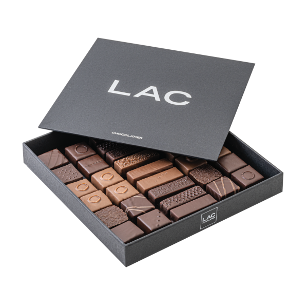 Coffret de 33 Chocolats - Lac Chocolatier