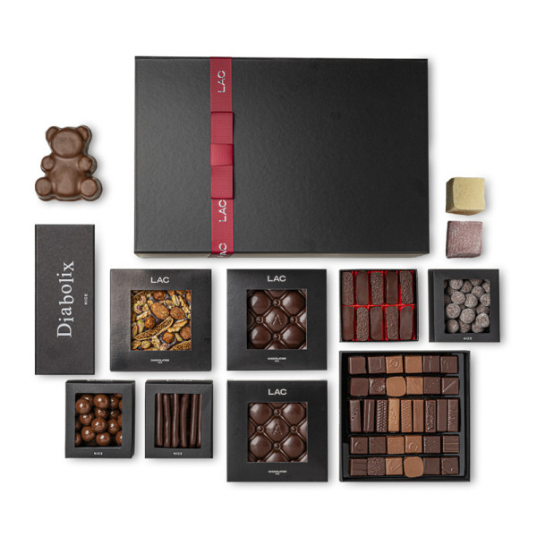 Coffret Cadeau Personnalisé - Lac Chocolatier