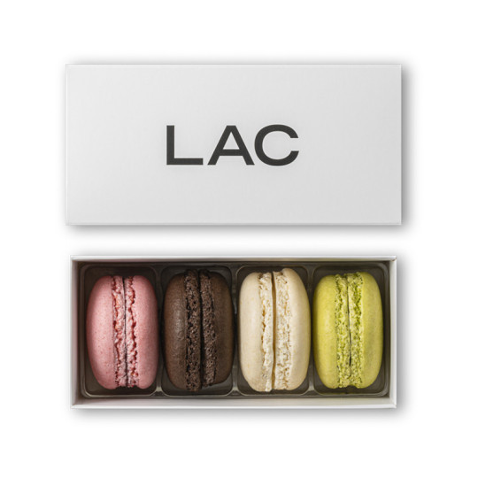 Coffret macarons 4 pièces